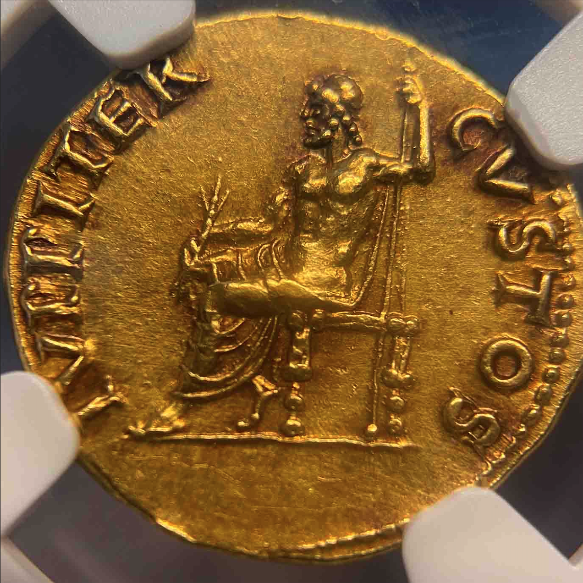 世界最高グレード鑑定品】古代ローマ帝国 皇帝ネロ ダブルペティグリー アウレウス金貨 Ch AU☆ - Tokyo Numismatic  Tradings